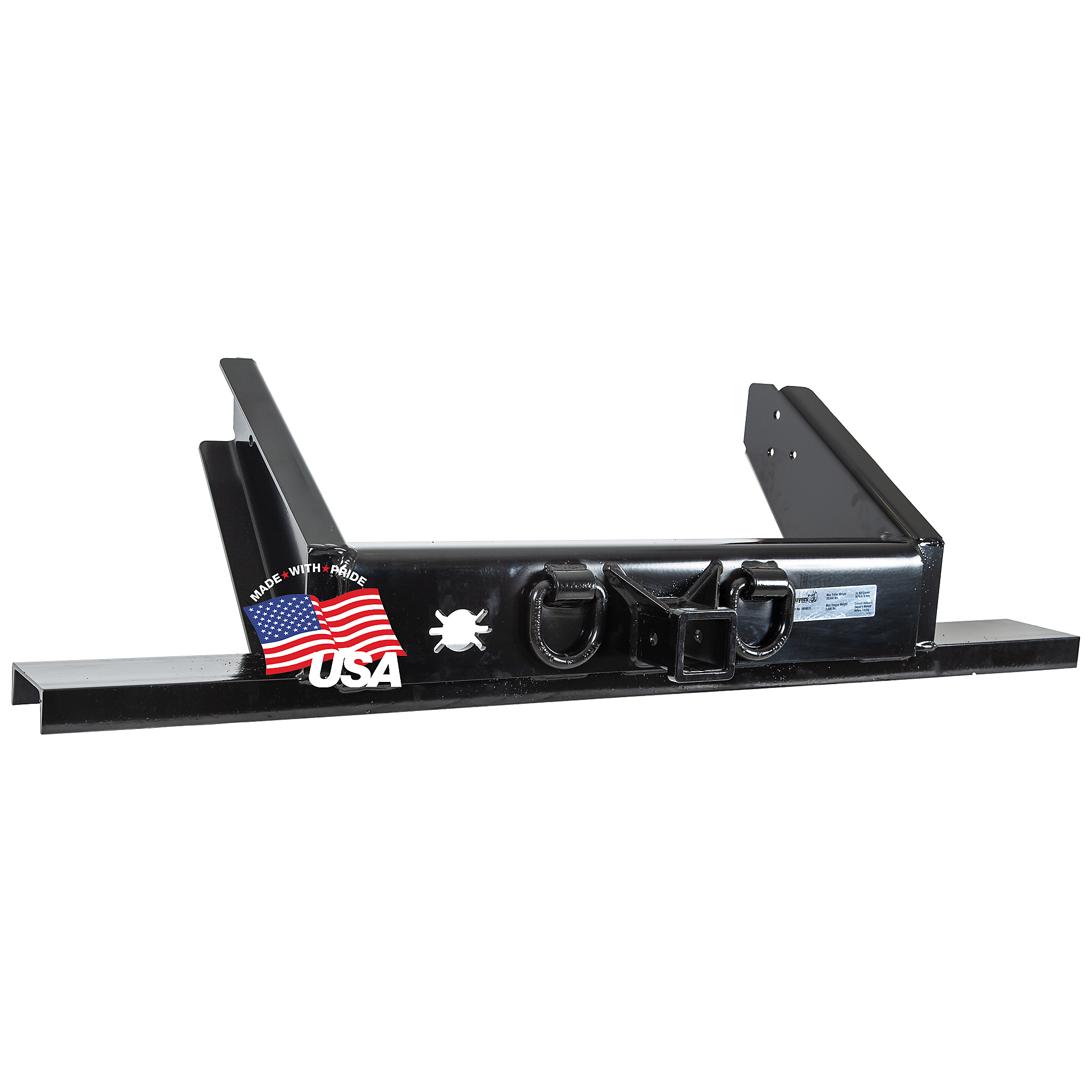 Buyers Products, Flatbed Hitch Plate Bumper, Capacity 20000 lb, Model# 1809070